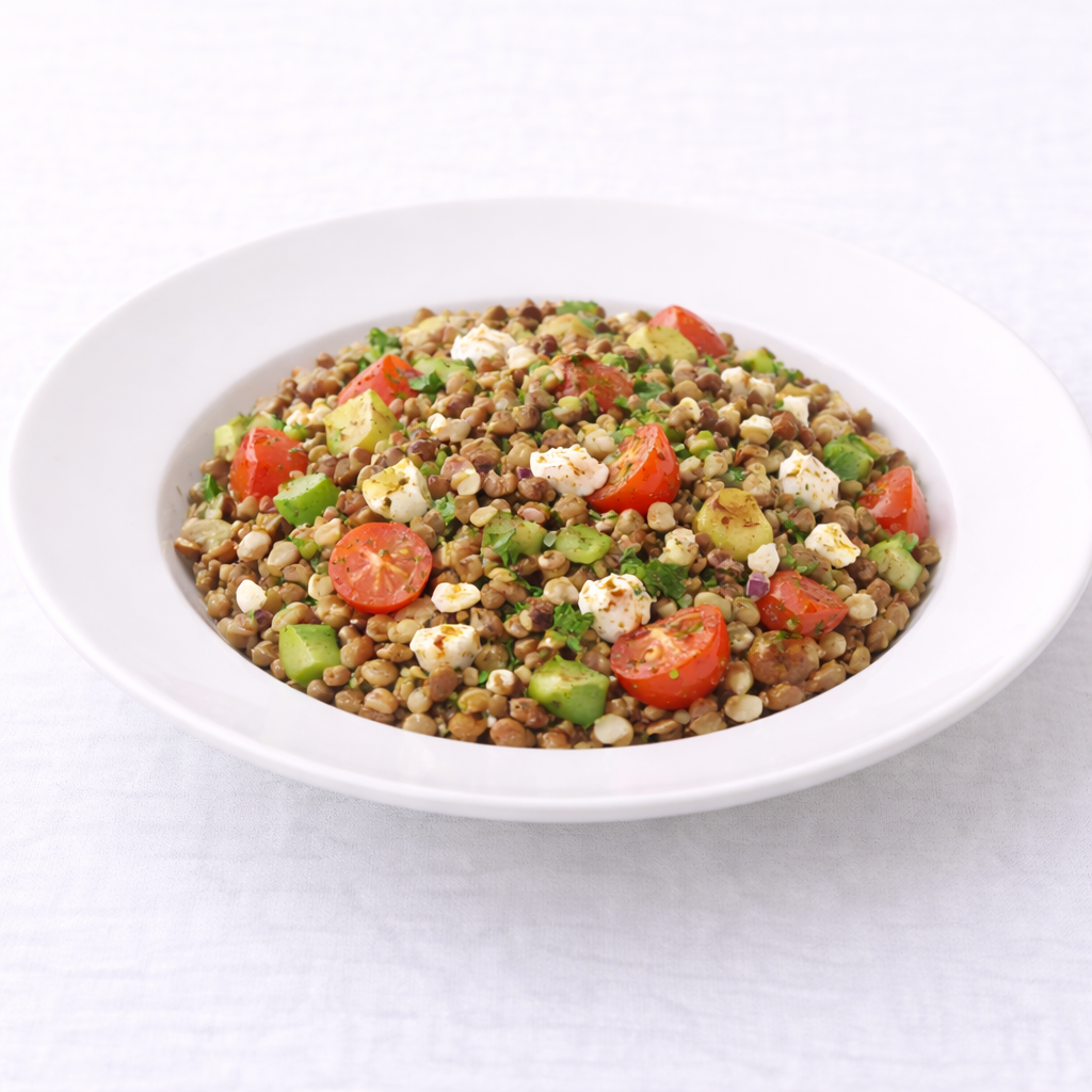 Salade de lentilles