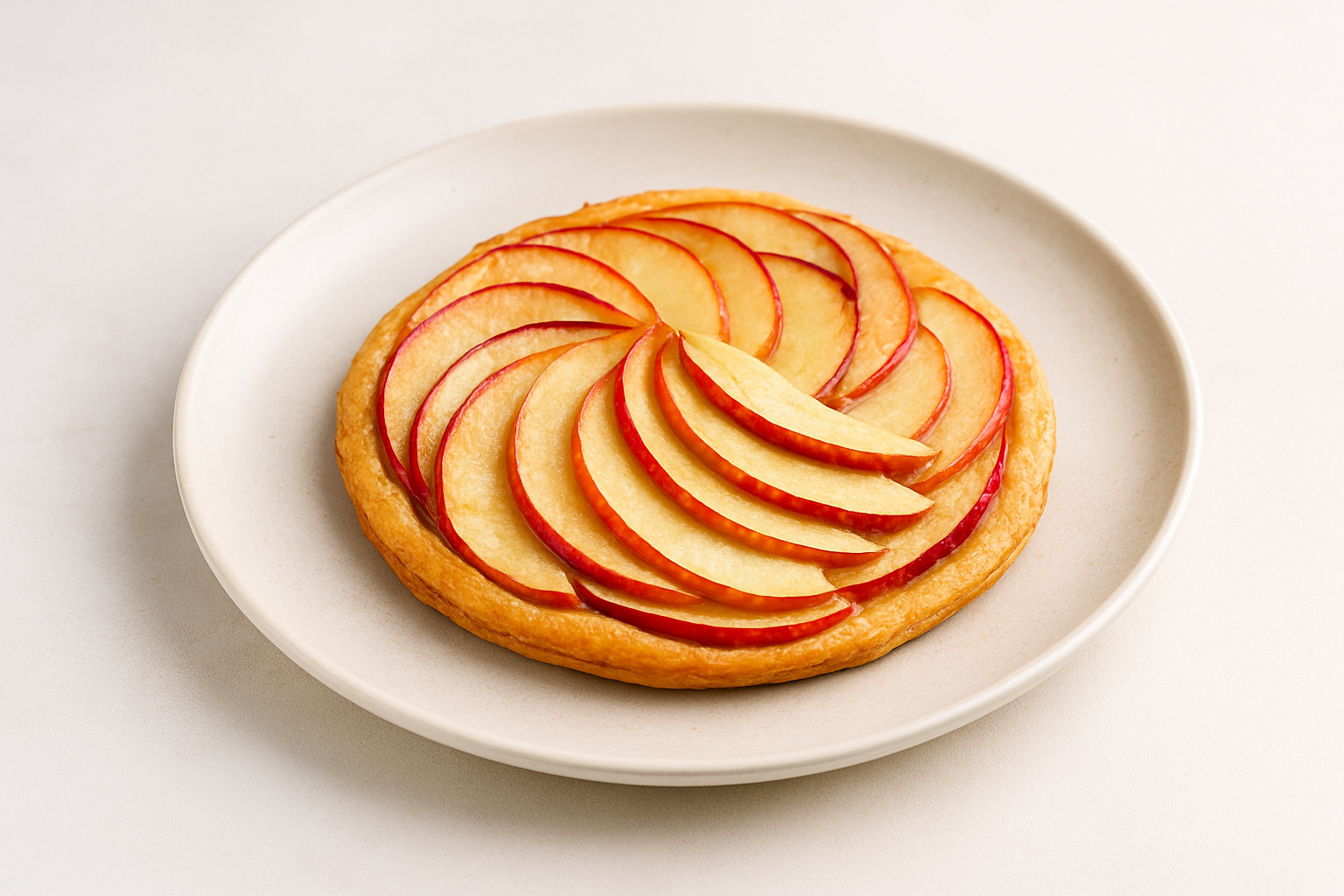 Tarte fine aux pommes Akane